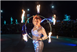 Female Fire Dancer