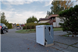 Dishwasher out on the curb