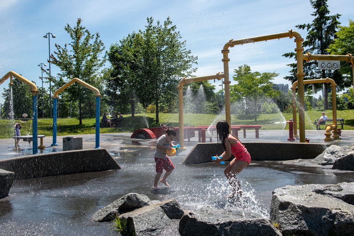 Parks & Facilities • Town Centre Spray Park