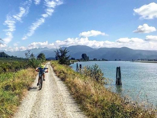 Bike Ride on DeBoville Slough