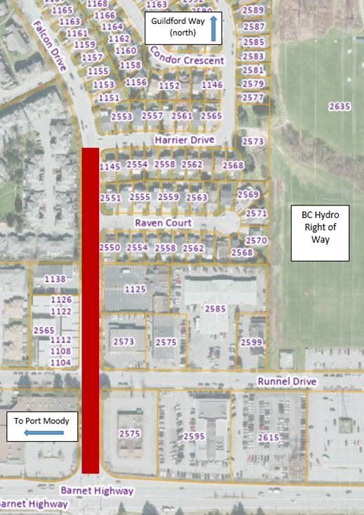 Falcon Drive Paving-Harrier Drive to Runnel Drive