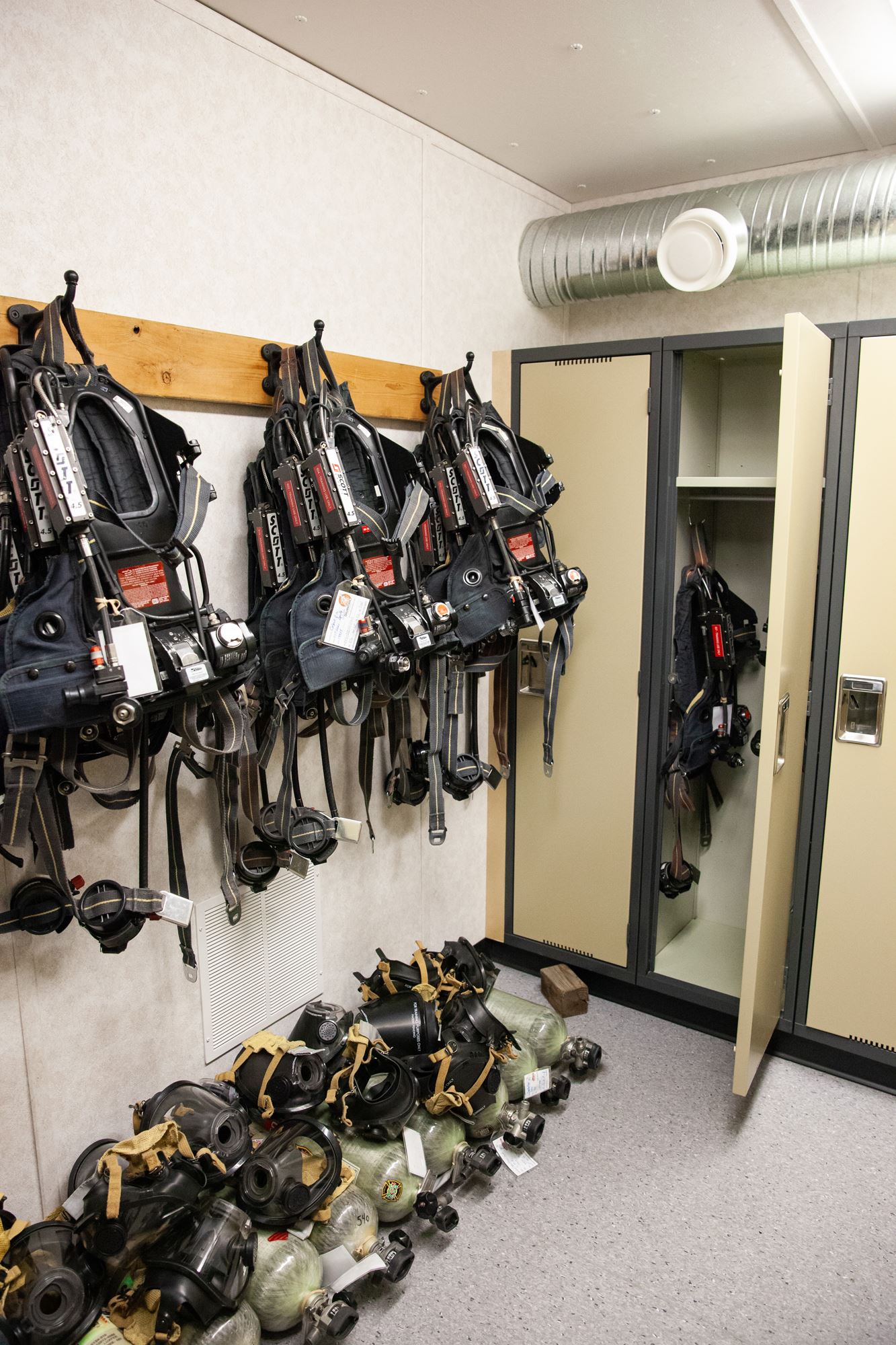 Coquitlam Fire Training Centre gear
