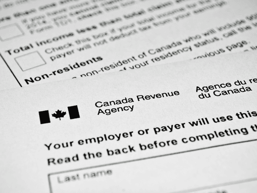 Canada Revenue Agency Forms