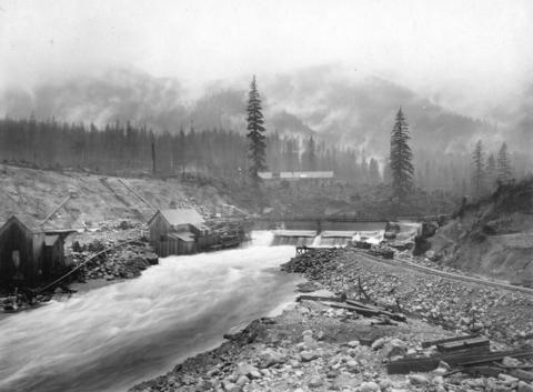 City of Vancouver Archives - L-17-61-Coquitlam Dam