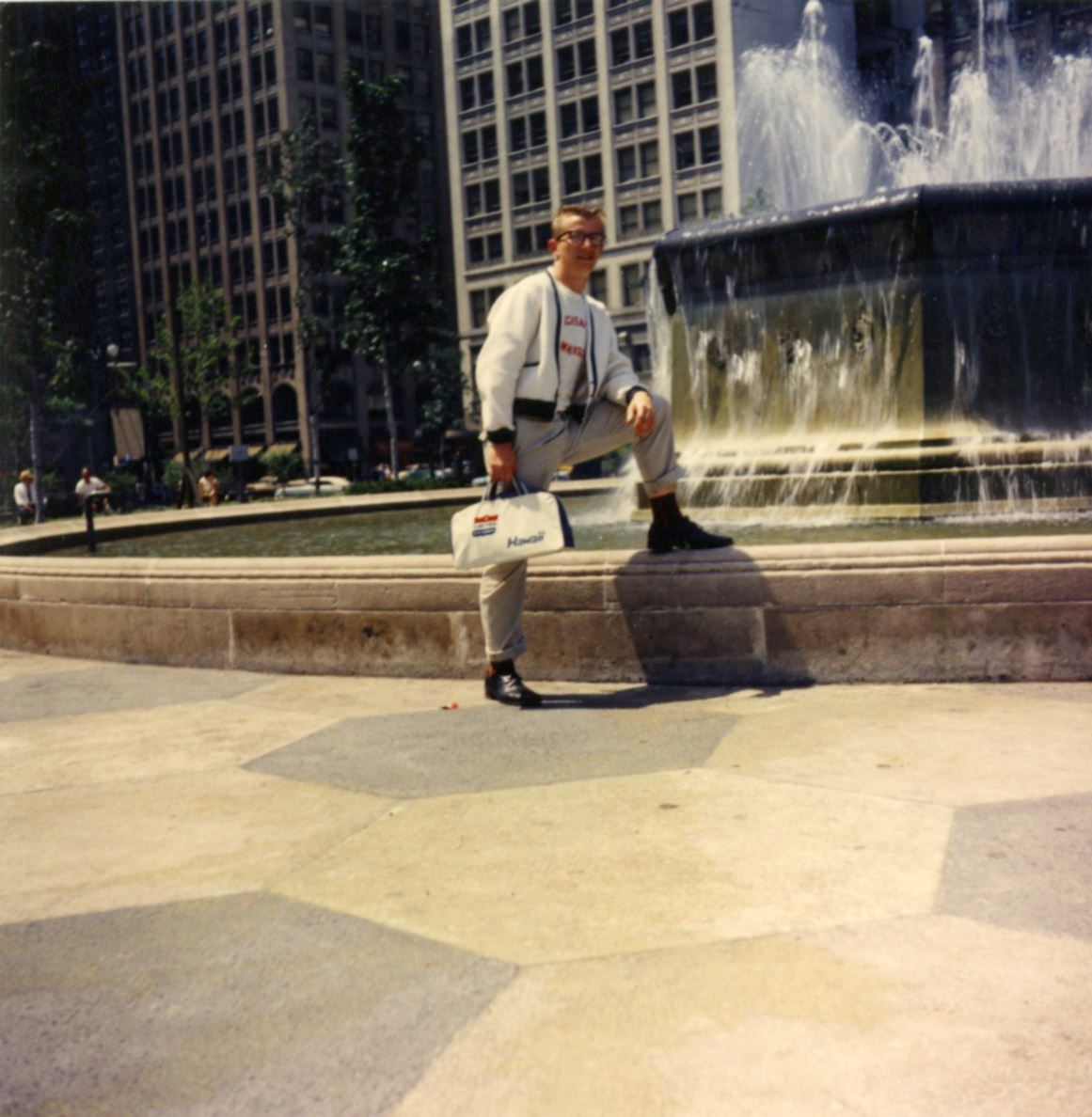 Young Don Cunnings in New York City.