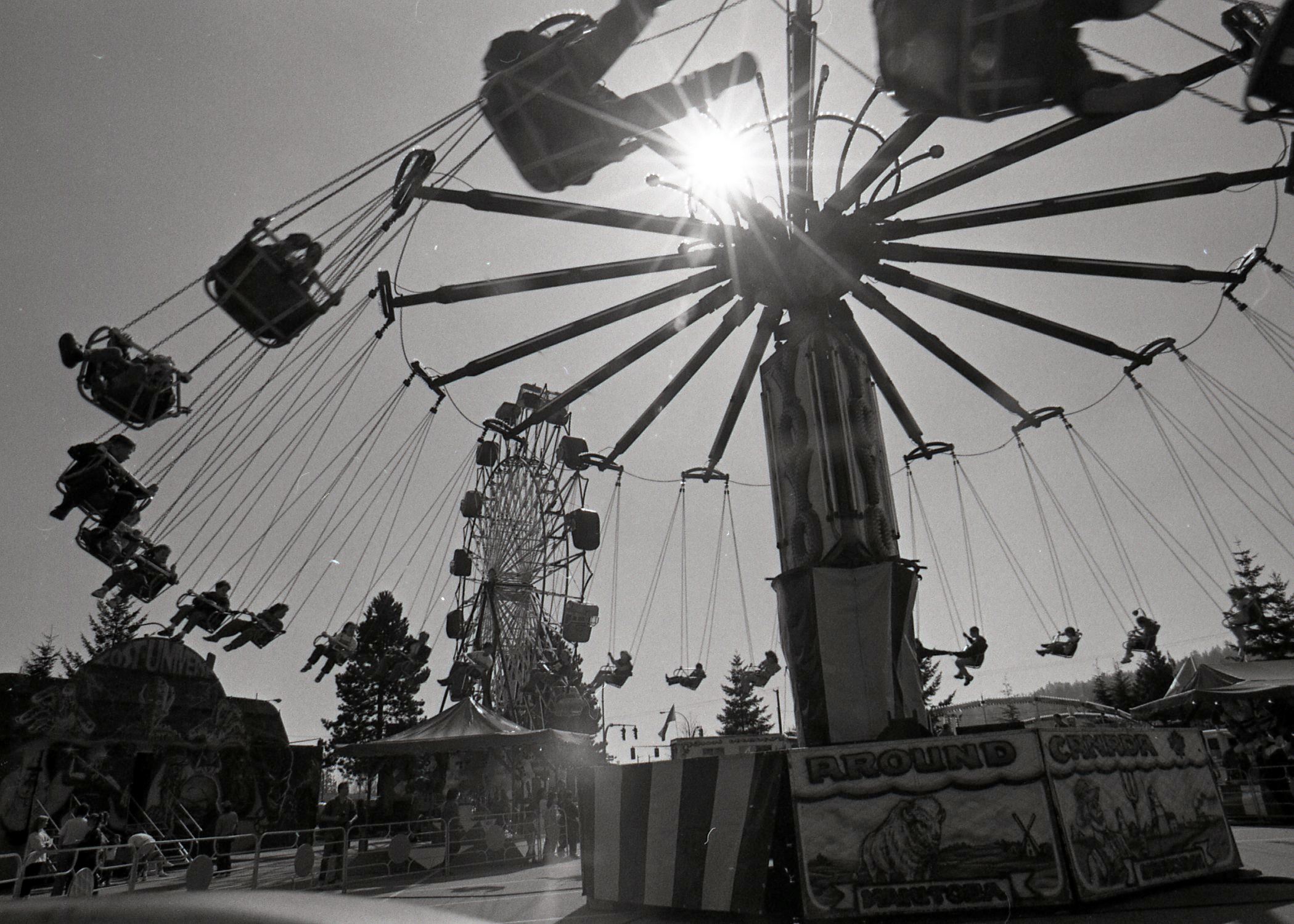 Spring Break Midway at Coquitlam Centre, 1995 (JPG) Opens in new window