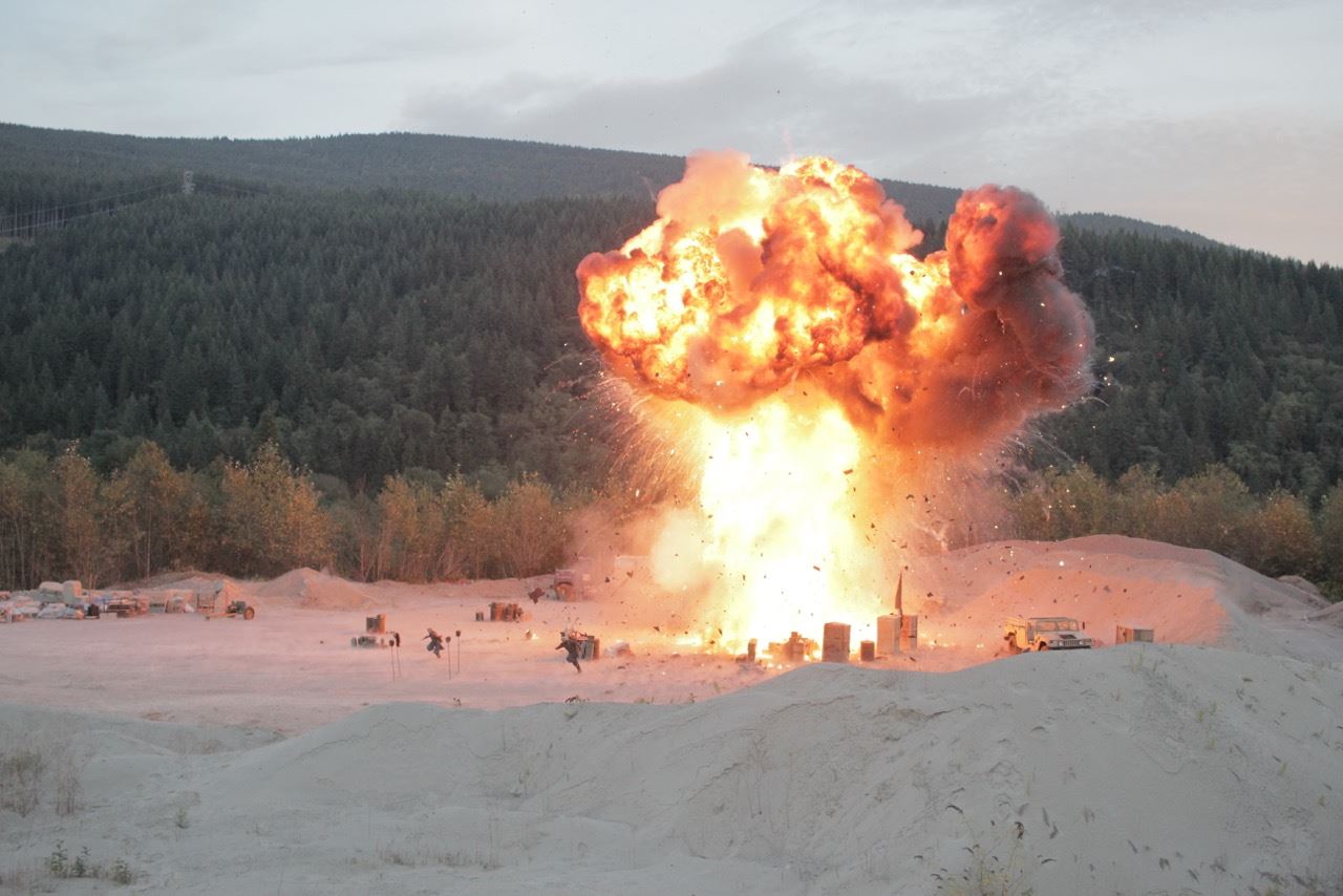 Filming of Death Note, 2016 - Lafarge Quarry