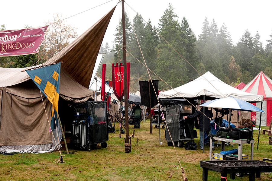 Filming of Supernatural, Mundy Park, 2012
